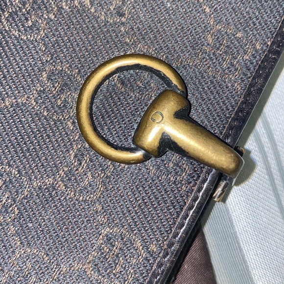 Gucci vintage long wallet with ring closure - Picture 2 of 6